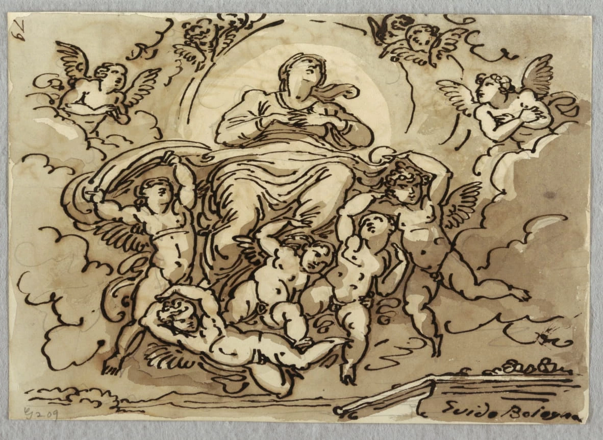 Studio, L'Annunciazione della Vergine, Dopo Guido Reni - Smithsonian Institution, Museum